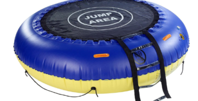 trampolines de agua